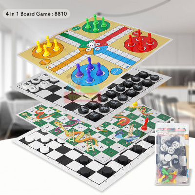 4 in 1 Board Game : 8810